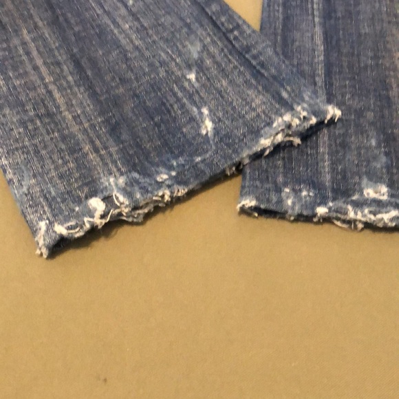 DIESEL Industry boot cut distressed Jeans button fly sz 26 - Picture 14 of 16